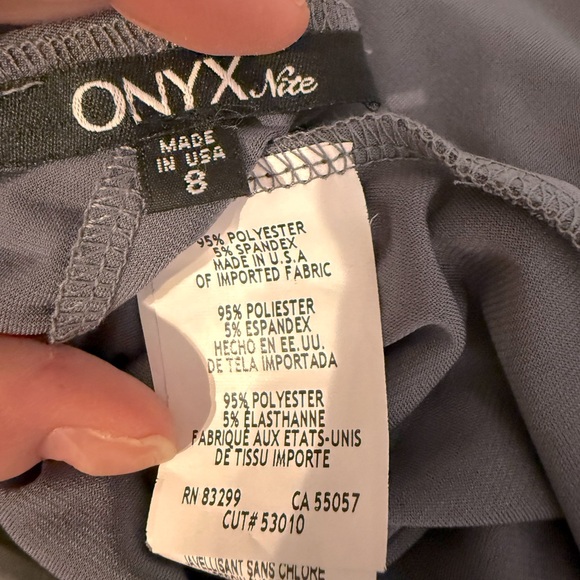 Onyx One-Shoulder Dress - Picture 6 of 6